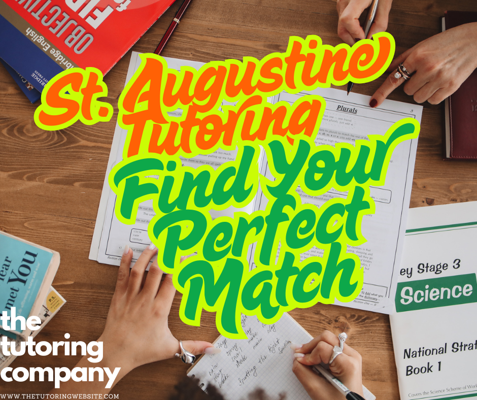 Find the perfect tutor in St. Augustine! Learn how to help your child succeed with our easy guide to local tutoring options.