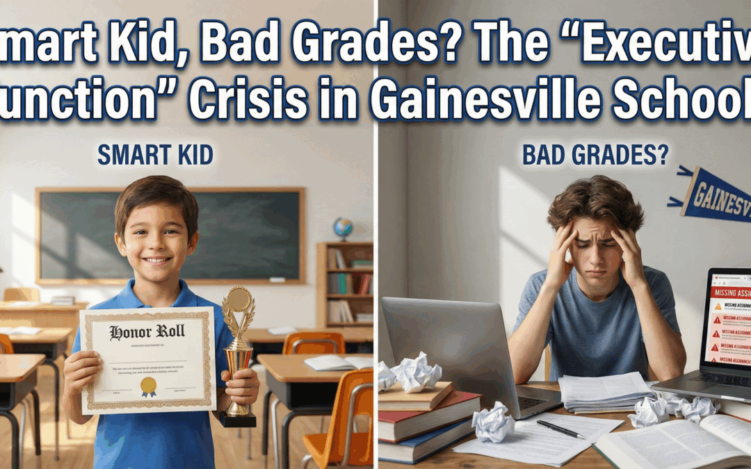 Smart Kid, Bad Grades? Executive Function Help in Gainesville