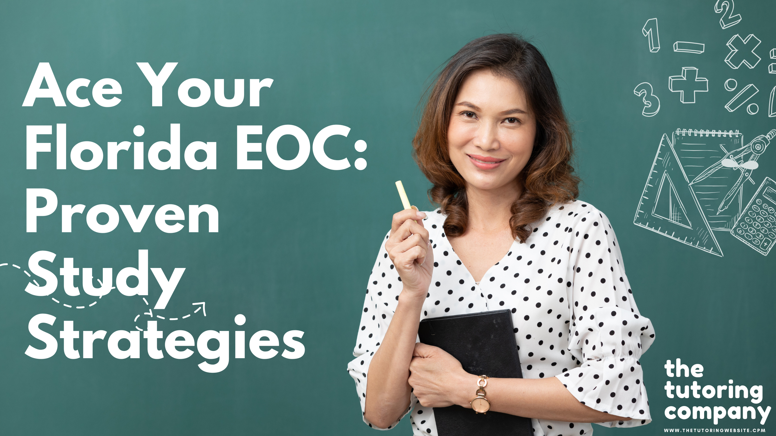 A teacher helping a student, or a classroom setting. Alt Text: A tutor explaining Florida Next Generation Sunshine State Standards to a student preparing for Algebra 1 EOC.