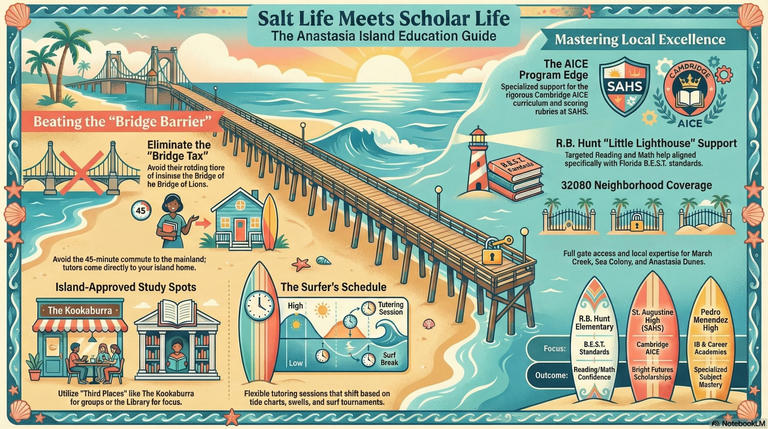 Check out TTC's Anastasia Island infographic!