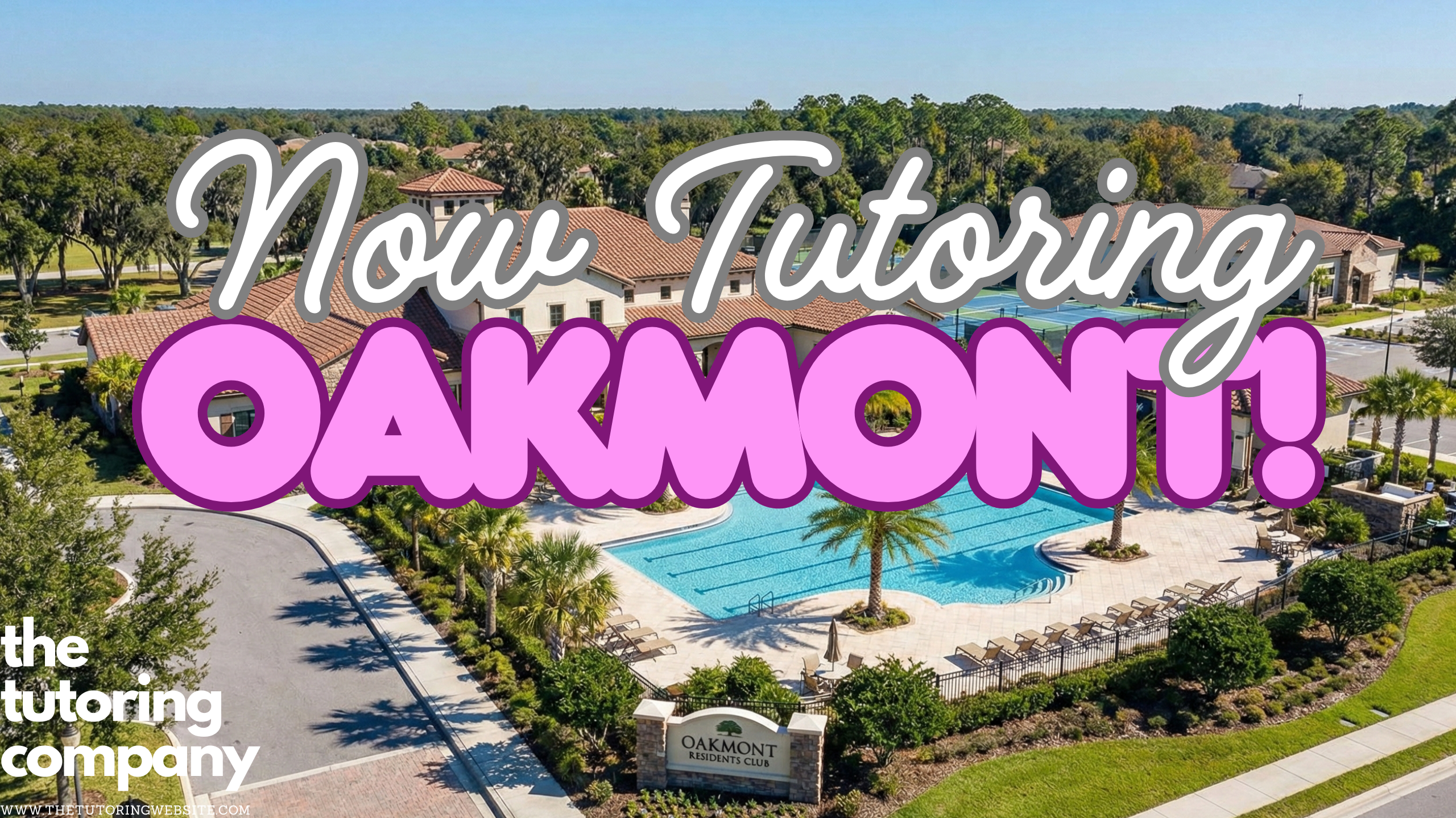 The Tutoring Company specializes in tutoring the Oakmont neighborhood in Gainesville, FL.