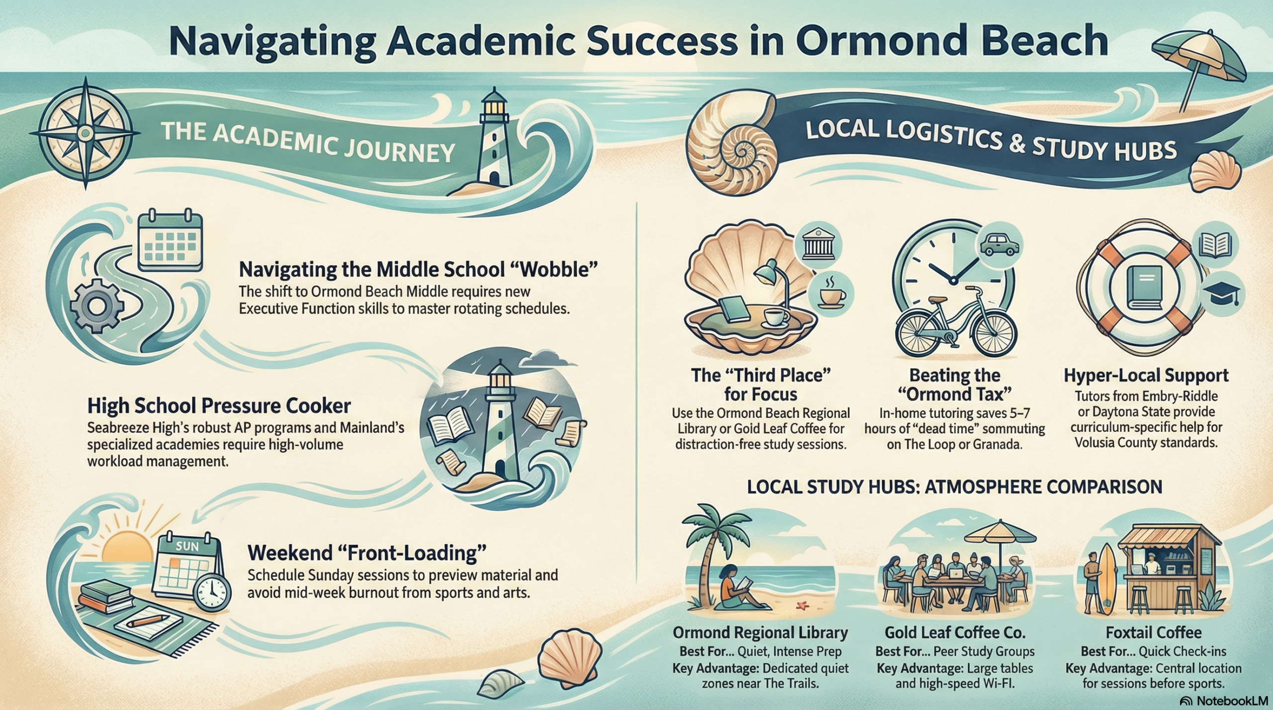 Check out TTC's infographic for tutoring in Ormond Beach, FL!