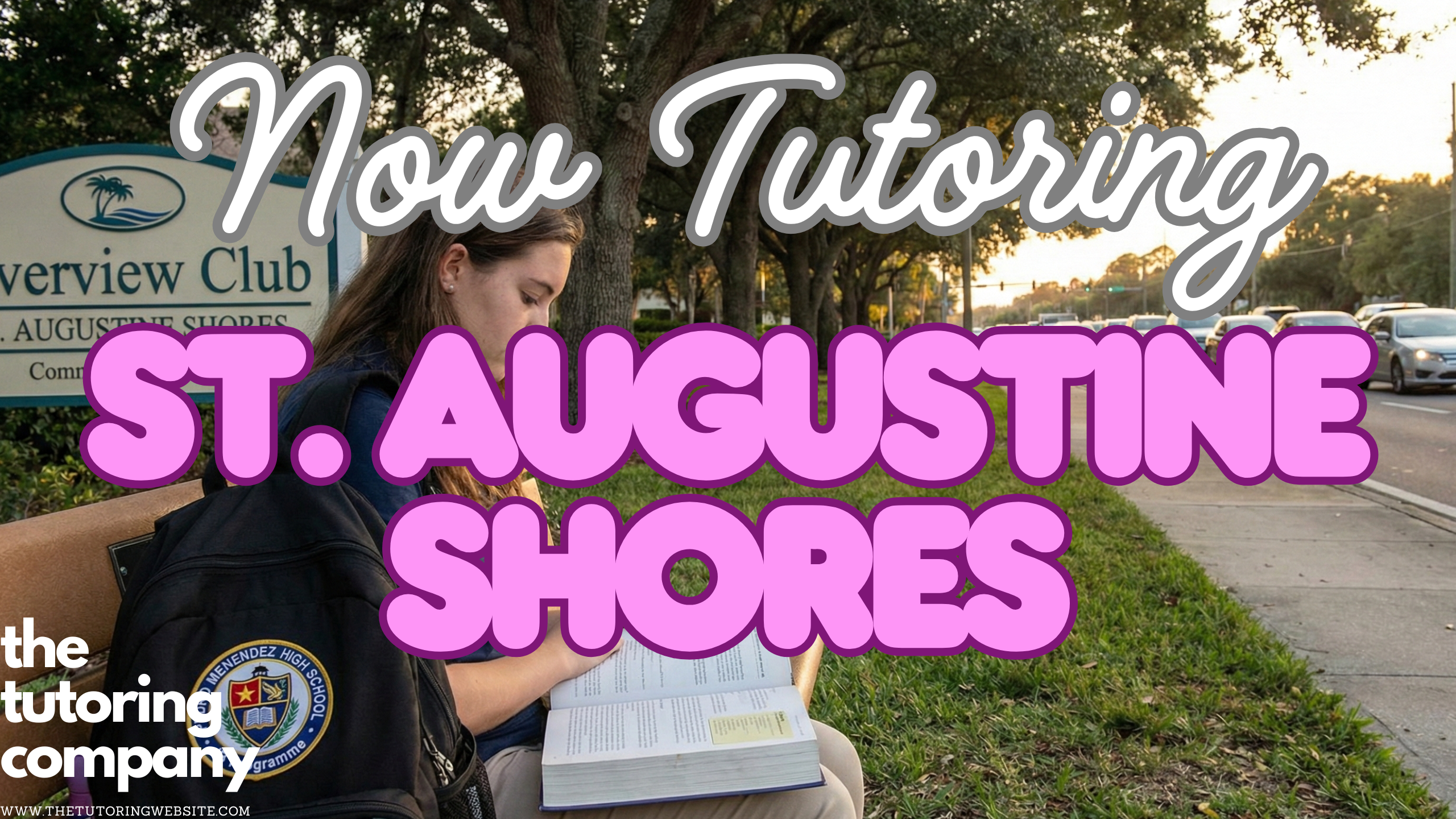 Living in St. Augustine Shores South? Don't let the US-1 traffic ruin your evening. Get elite in-home tutoring for Pedro Menendez IB, Gamble Rogers Middle, and Hartley Elementary in 32086.