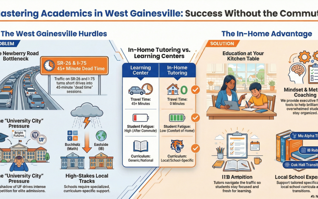 The West Gainesville Tutoring Guide: Surviving Newberry Road Traffic, Oak Hall, The Eastside IB Program & Buchholz