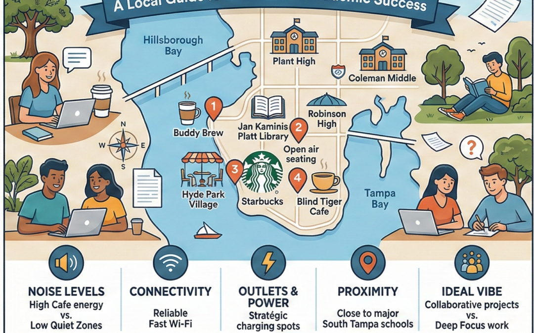 The 5 Best Places for Tutoring and Studying in South Tampa