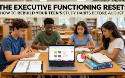 The Executive Functioning Reset: How to Rebuild Your Teen’s Study Habits Before August