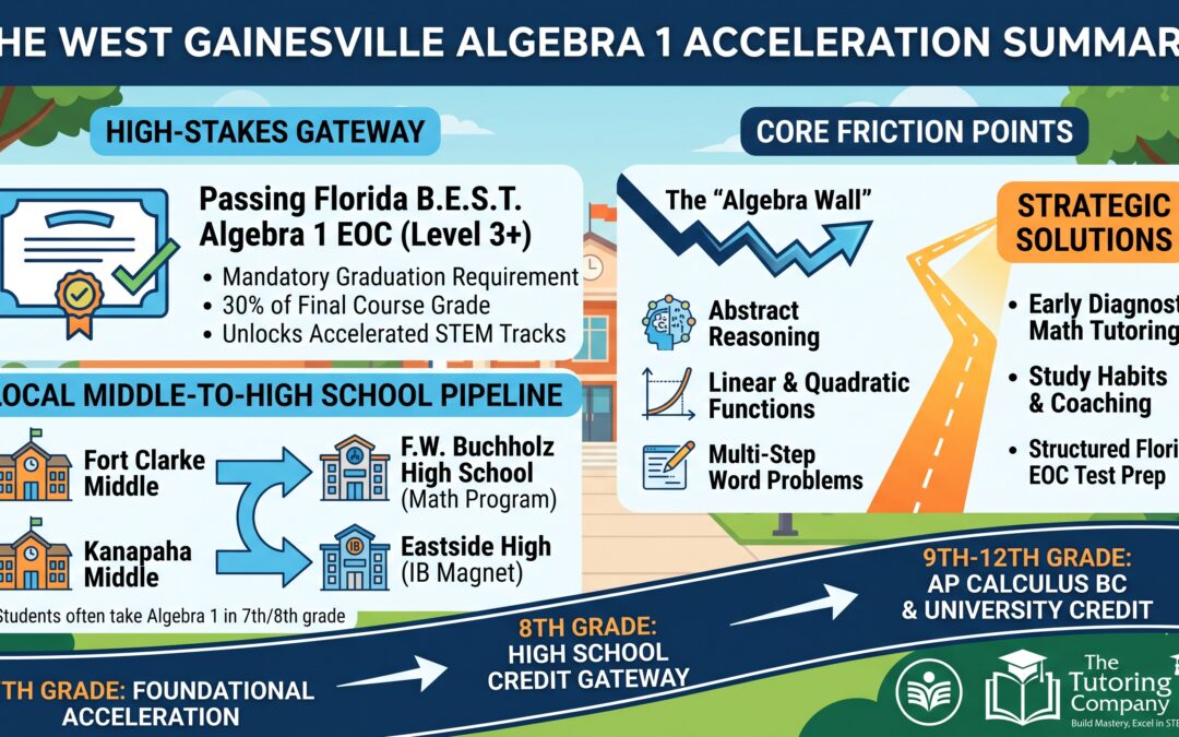 Mastering Middle School Math Transitions & Algebra 1 EOC Readiness in Town of Tioga