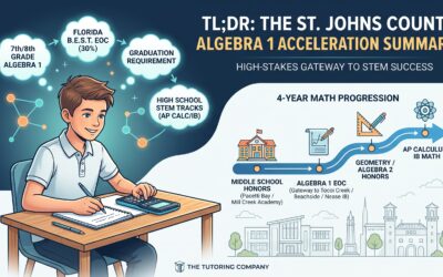 Mastering Middle School Math Transitions & Algebra 1 EOC Readiness in St. Augustine