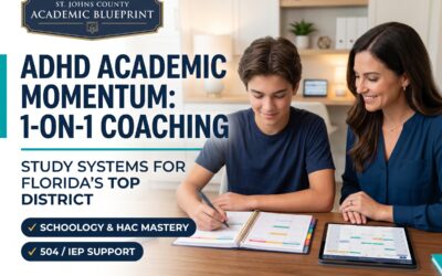 The Complete Guide to ADHD Tutoring & Executive Function Coaching in St. Augustine & St. Johns County: K–12 Foundations to Nease IB Mastery