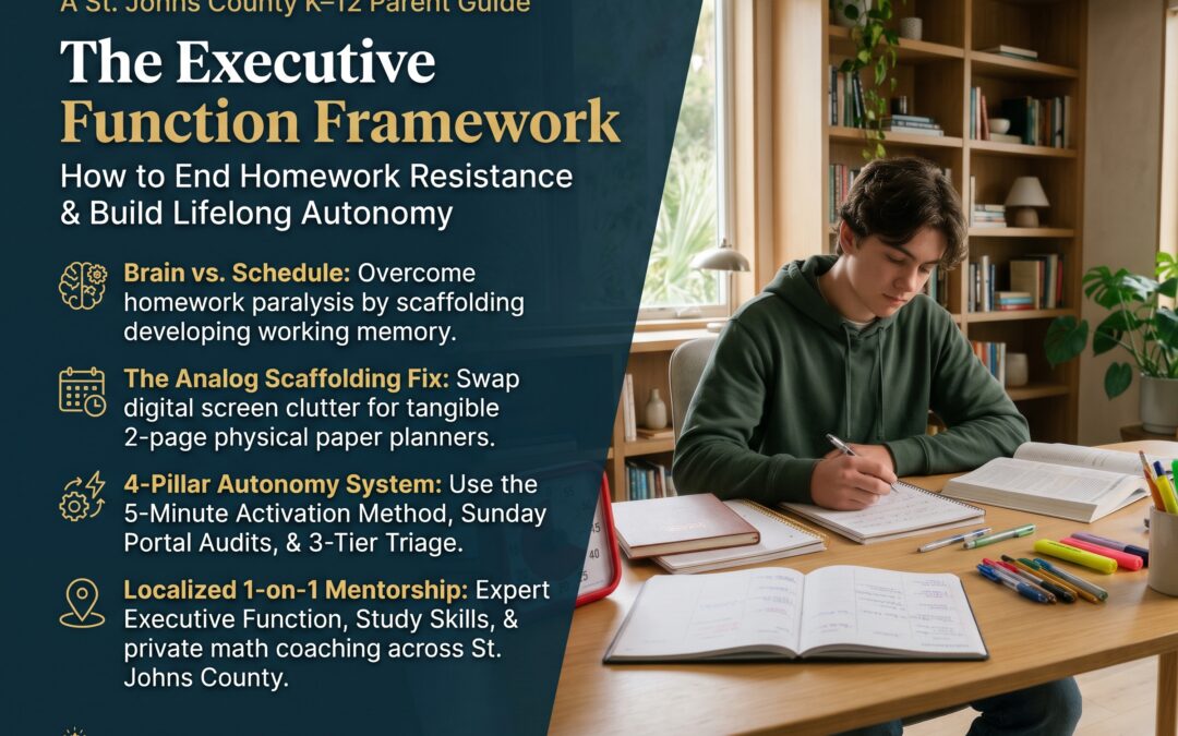 The Executive Function Playbook: Building Student Autonomy in St. Johns County