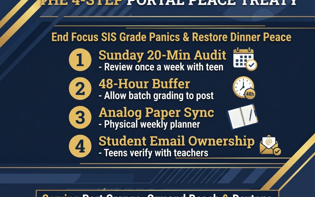 Focus Gradebook Without the Friction: Protecting Your High Schooler’s GPA and Sanity in Port Orange & Ormond Beach