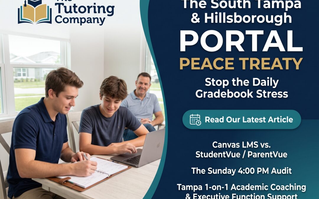 The Portal Peace Treaty: Ending Canvas & StudentVue Gradebook Anxiety in South Tampa & Westchase
