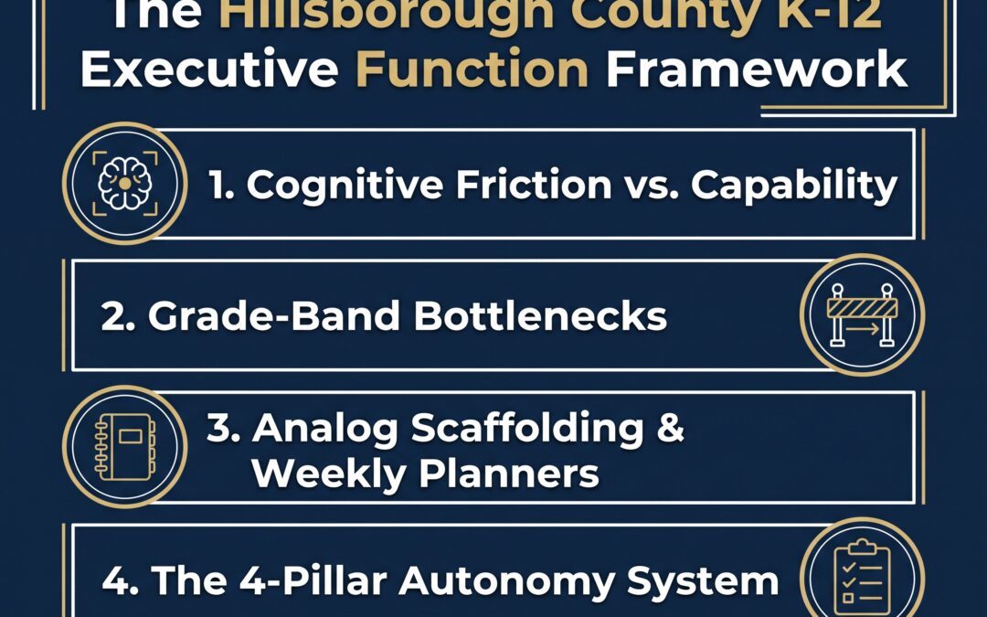 The Executive Function Playbook: Building Student Autonomy in South Tampa & Westchase
