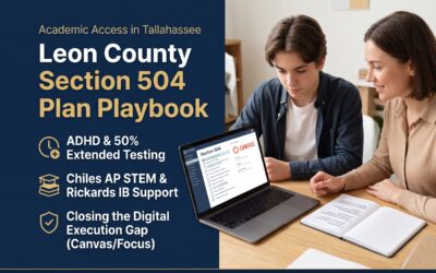 The Complete Guide to Securing & Maximizing a Section 504 Plan in Tallahassee: A Parent Roadmap for Leon County Schools